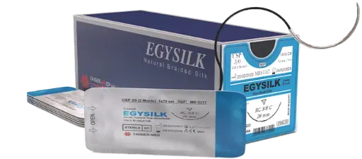 خيوط ايجي سلك EGYSILK NATURAL BRAIDED SILK